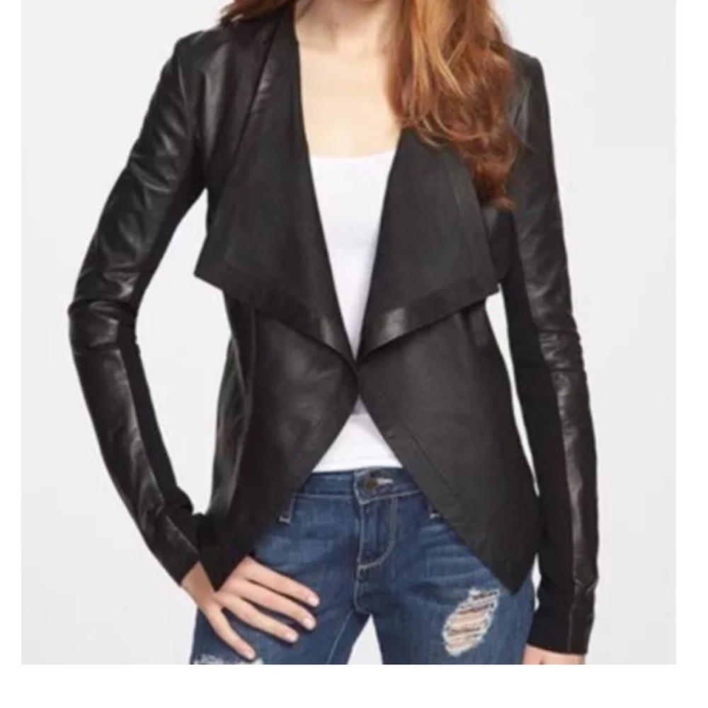 Halogen Leather Jacket - image 1